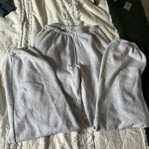 Brandy Melville Gray Track Pants
